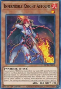 Infernobile Cavaliere Astolfo - 2021 Tin of Ancient Battles (Common) [MP21-108]
