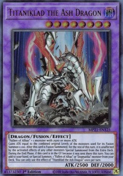 Titaniklad il Drago di Cenere - 2021 Tin of Ancient Battles (Ultra Rare) [MP21-125]