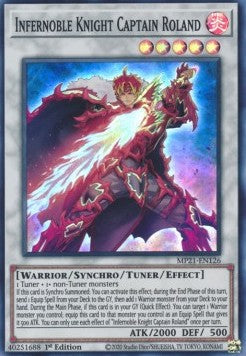 Infernobile Cavaliere Capitano Roland - 2021 Tin of Ancient Battles (Super Rare) [MP21-126]