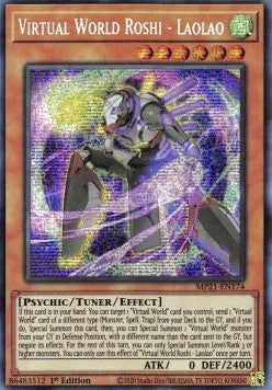 Roshi Mondo Virtuale - Laolao - 2021 Tin of Ancient Battles (Secret Rare) [MP21-174]