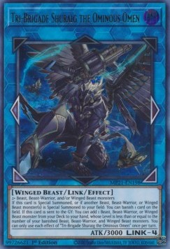 Tri-Brigata Shuraig il Sinistro Presagio - 2021 Tin of Ancient Battles (Ultra Rare) [MP21-198]