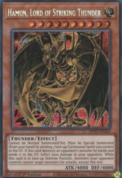 Hamon, Signore del Tuono Fragoroso - 2021 Tin of Ancient Battles (Secret Rare) [MP21-253]