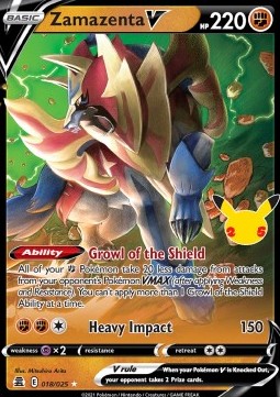Zamazenta V - Gran Festa (Ultra Rare) [CEL-018]