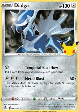 Dialga - Gran Festa (Holo Rare) [CEL-020]
