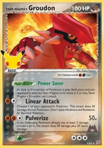 Team Magma's Groudon - Gran Festa (Holo Rare) [CEL-MA 9]