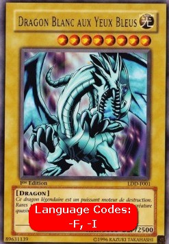 Drago Bianco Occhi Blu - La Leggenda del Drago Bianco Occhi Blu (Ultra Rare) [LDD-001]