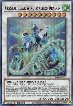 Drago Synchro Ala Chiara Cristallo - Legendary Duelists: Synchro Storm (Ultra Rare) [LED8-005]