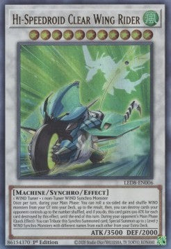 Alta-Velociroid Ala Chiara Pilota - Legendary Duelists: Synchro Storm (Ultra Rare) [LED8-006]