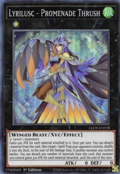 Lirilusc - Tordo Promenade - Legendary Duelists: Synchro Storm (Super Rare) [LED8-038]