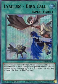Lirilusc - Cinguettio - Legendary Duelists: Synchro Storm (Ultra Rare) [LED8-039]