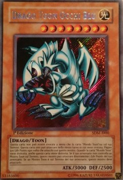 Drago Toon Occhi Blu - Sovrano della Magia (Secret Rare) [SDM-000]