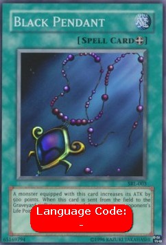 Pendente Nero - Spell Ruler (Super Rare) [SRL-003]