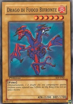 Drago di Fuoco Bifronte - Servitore del Faraone (Common) [SDF-042]