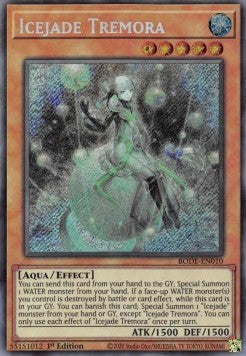 Ghiacciogiada Tremora - Esplosione del Destino (Secret Rare) [BODE-010]