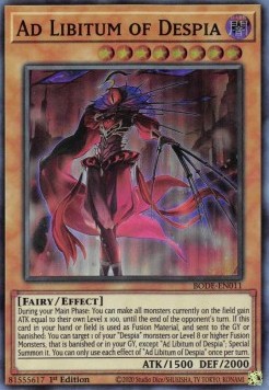 Ad Libitum di Dispia - Esplosione del Destino (Super Rare) [BODE-011]