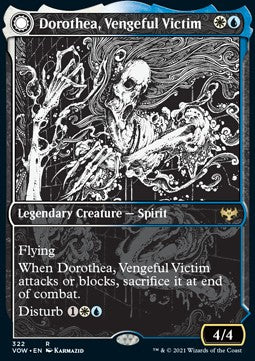 Dorothea, Vittima Vendicativa // Castigo di Dorothea - Innistrad: Promessa Cremisi: Extras (Rare) [XVOW-322]