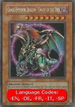Drago Imperatore del Chaos - Emissario della Fine - Invasion of Chaos (Secret Rare) [IOC-EN000]