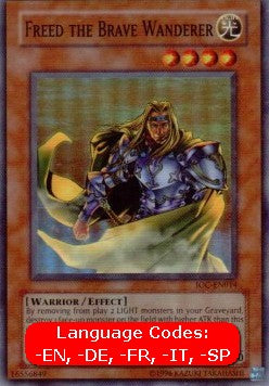 Freed il Viandante Coraggioso - Invasion of Chaos (Super Rare) [IOC-EN014]