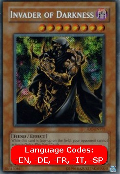 Invasore dell'Oscurità - Invasion of Chaos (Secret Rare) [IOC-EN111]