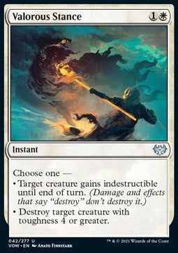 Posizione Valorosa - Innistrad: Promessa Cremisi (Uncommon) [VOW-42]