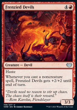 Diavoli Frenetici - Innistrad: Promessa Cremisi (Uncommon) [VOW-159]
