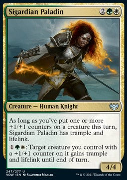 Paladina di Sigarda - Innistrad: Promessa Cremisi (Uncommon) [VOW-247]