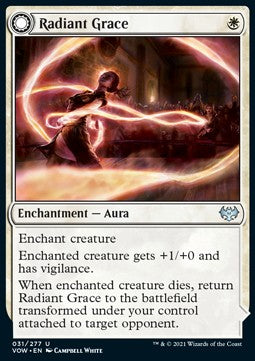 Grazia Radiosa // Lacci Radiosi - Innistrad: Promessa Cremisi (Uncommon) [VOW-31]