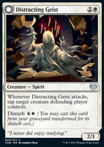 Geist Divagante // Divagazione Scaltra - Innistrad: Promessa Cremisi (Uncommon) [VOW-9]