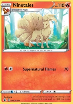 Ninetales - Colpo Fusione (Uncommon) [FST-030]