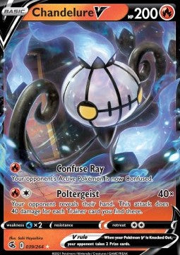 Chandelure V - Colpo Fusione (Ultra Rare) [FST-039]