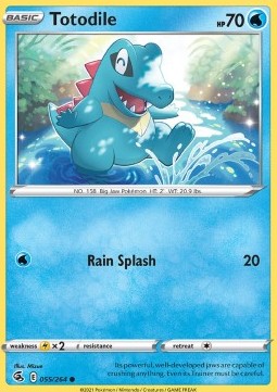 Totodile - Colpo Fusione (Common) [FST-055]