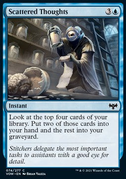 Pensieri Sparsi - Innistrad: Promessa Cremisi (Common) [VOW-74]