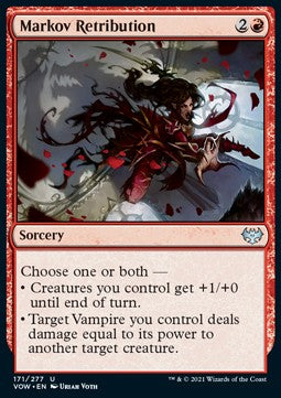 Castigo dei Markov - Innistrad: Promessa Cremisi (Uncommon) [VOW-171]