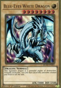Drago Bianco Occhi Blu - Oro Massimo: Eldorado (Premium Gold Rare) [MGED-001]