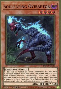Oviraptor Mangiantanima - Oro Massimo: Eldorado (Premium Gold Rare) [MGED-015]