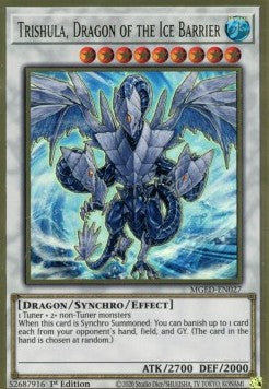 Trishula, Drago della Barriera di Ghiaccio - Oro Massimo: Eldorado (Premium Gold Rare) [MGED-027]