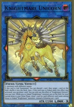 Cavaliere dell'Incubo Unicorno - Oro Massimo: Eldorado (Premium Gold Rare) [MGED-034]