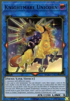 Cavaliere dell'Incubo Unicorno - Oro Massimo: Eldorado (Premium Gold Rare) [MGED-034]