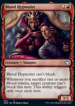 Ipnotizzatrice di Sangue - Innistrad: Promessa Cremisi: Extras (Uncommon) [XVOW-302]