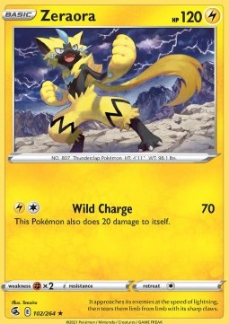 Zeraora - Colpo Fusione (Rare) [FST-102]