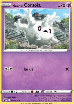 Corsola di Galar - Colpo Fusione (Common) [FST-117]