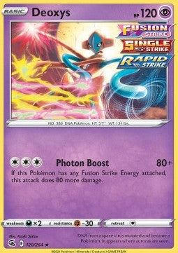 Deoxys - Colpo Fusione (Holo Rare) [FST-120]