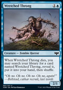 Moltitudine Abietta - Innistrad: Promessa Cremisi (Common) [VOW-91]