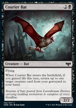 Pipistrello Corriere - Innistrad: Promessa Cremisi (Common) [VOW-102]
