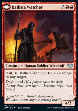 Guardiano della Balista // Manovratore della Balista - Innistrad: Promessa Cremisi (Uncommon) [VOW-143]
