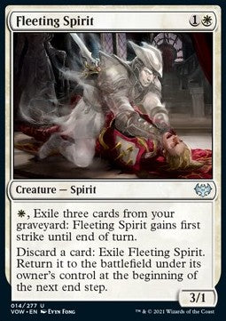 Spirito Effimero - Innistrad: Promessa Cremisi (Uncommon) [VOW-14]