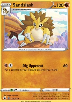 Sandslash - Colpo Fusione (Uncommon) [FST-132]