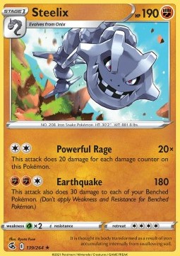 Steelix - Colpo Fusione (Holo Rare) [FST-139]