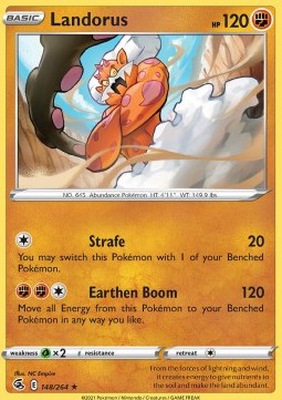 Landorus - Colpo Fusione (Holo Rare) [FST-148]
