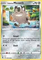 Meowth di Galar - Colpo Fusione (Common) [FST-180]